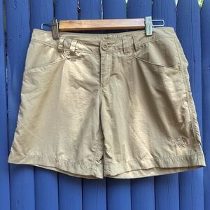 The North Face Beige Hiking Shorts